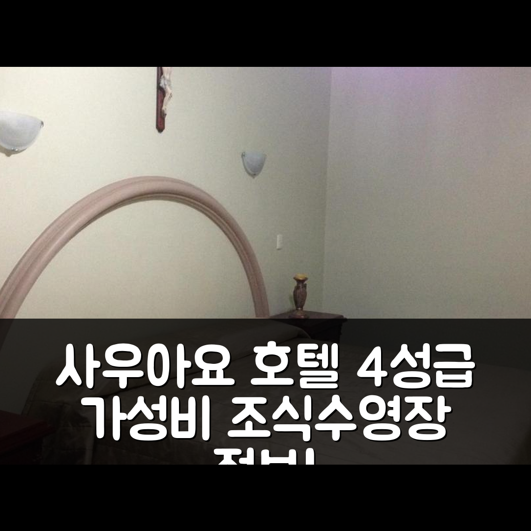 사우아요 숙소 여행 호텔 추천 호텔 플라자 사우아요 | 4성급 가성비와 조식, 수영장 정보 5가지