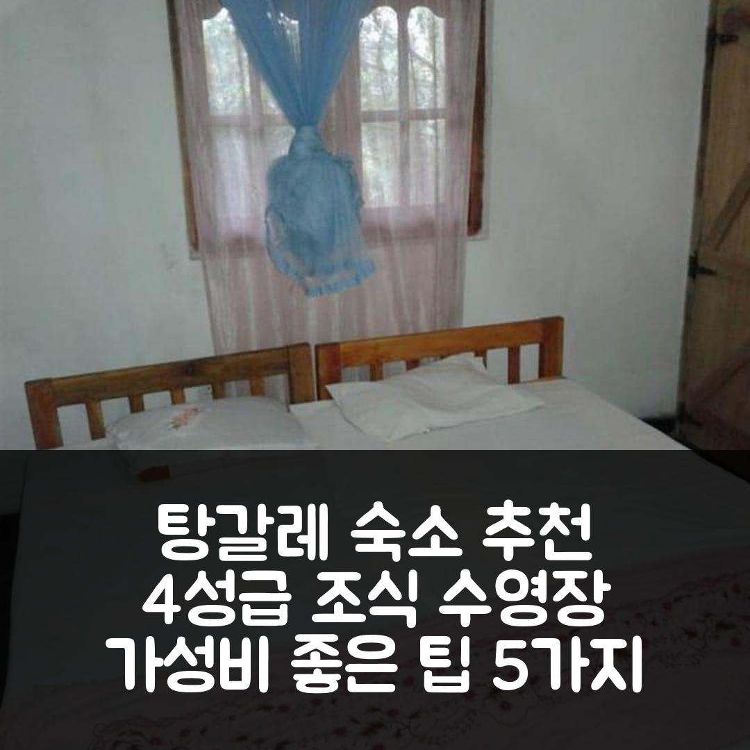 탕갈레 숙소 여행 호텔 추천 그린 리프 카바나스 | 4성급 조식과 수영장 갖춘 가성비 좋은 여행지 5가지 팁