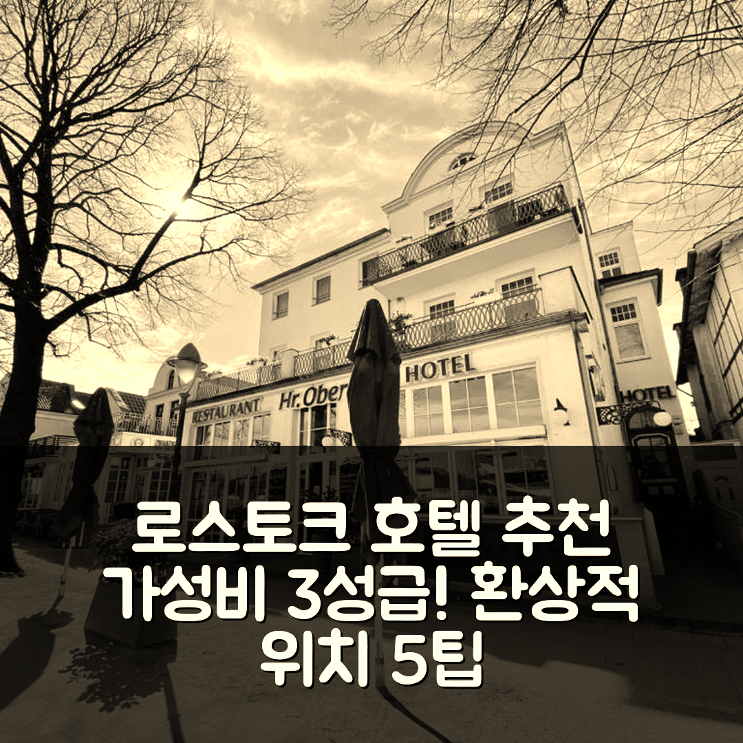 로스토크 숙소 여행 호텔 추천 도펠짐머 테케 | 가성비 뛰어난 3성급 조식과 환상적인 위치 5가지 팁
