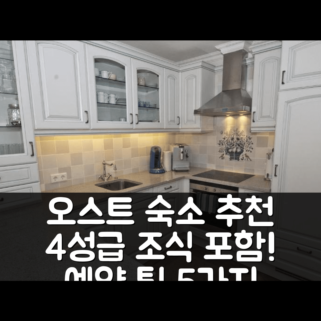 실트 오스트 숙소 여행 호텔 추천 하우스 모인 | 4성급 조식과 가성비 좋은 위치 및 예약 팁 5가지