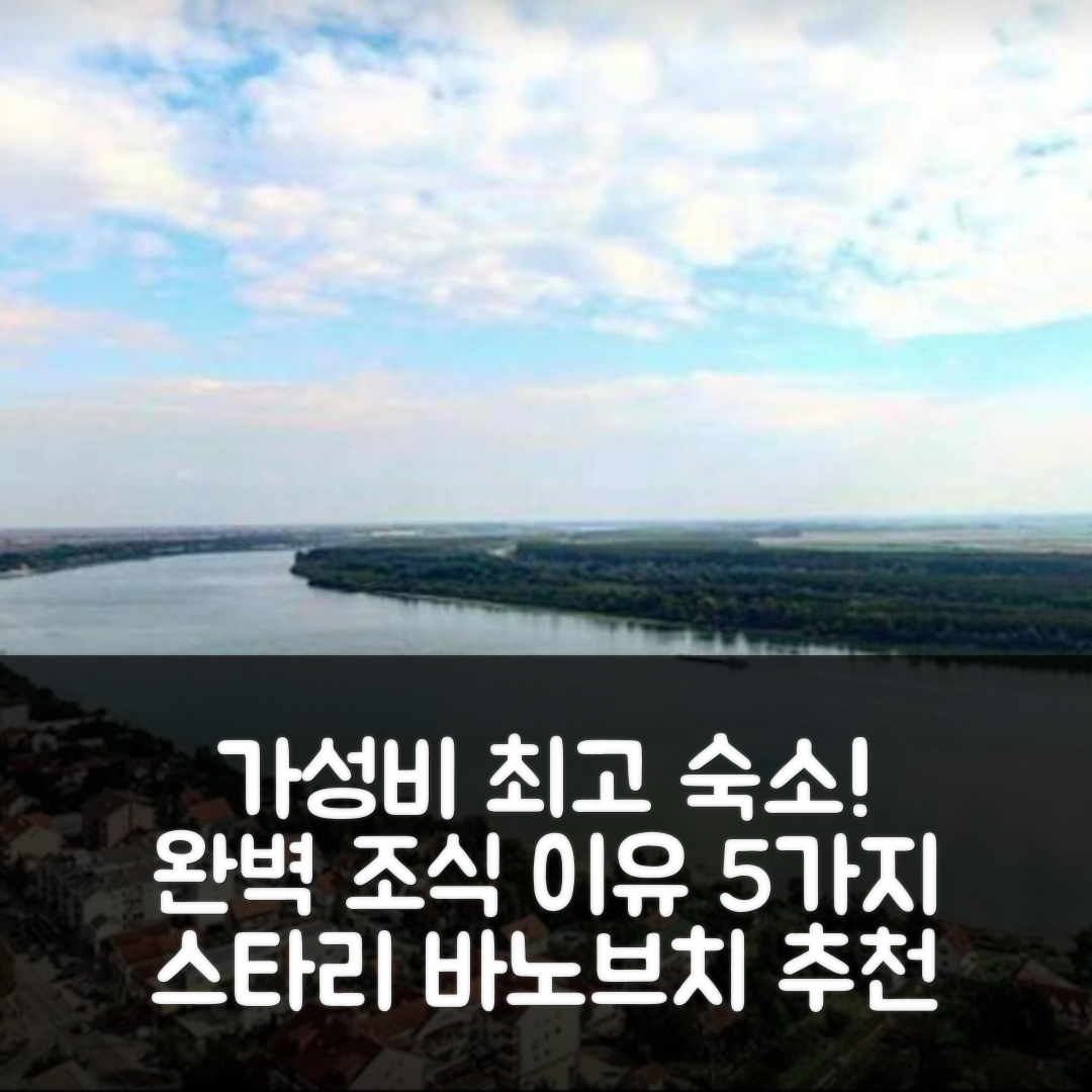 스타리 바노브치 숙소 여행 호텔 추천 두나브97 호텔 | 가성비 좋고 조식 완벽한 5가지 이유